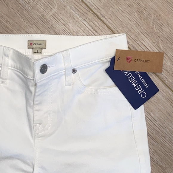 NWT Cremiex Heritage White Denim 2 - Picture 2 of 4
